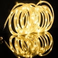 thumbnail image 3 of Solar Rope Lights Outdoor Waterproof ,72FT 200LED PVC Tube String Lights with 8 Modes for Garden,Yard, Path, Fence, Stairs, Backyard, Patio Decorative (Warm White), 3 of 9