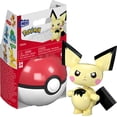 thumbnail image 1 of MEGA Pokémon Pichu Angry with Pokeball Building Toy Kits with Action Figure, 1 of 6