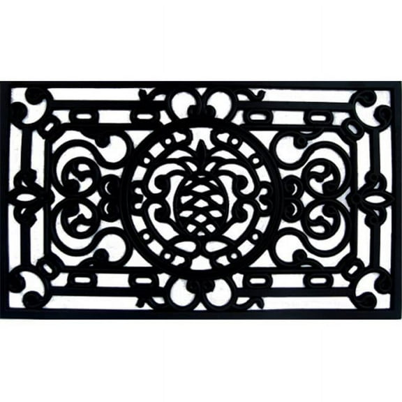 Pineapple Rectangle Door Welcome Mat