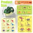 thumbnail image 3 of 46pcs Dinosaur Toys Playset for Kids- 26Pack Realistic Jurassic Dinosaurs Figures with Eggs&Trees&Fence, Educational Play Figure Playset for, Create a Simulation Dinosaur World, Gift for Boys, 3 of 7