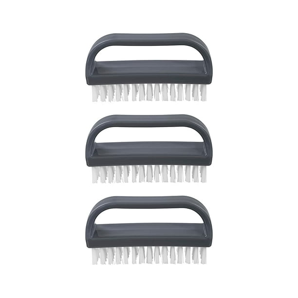 Superio Stiff Nail Brush with Handle 3 Pack Fingernail Scrub Cleaning Brushes for Toes and Nails, All-Purpose Cleaning Brush for Home, Kitchen, Work Superio Stiff Nail Brush with Handle 3 Pack Fingernail Scrub Cleaning Brushes for Toes and Nails, All-Purpose Cleaning Brush for Home, Kitchen, Work