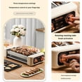 thumbnail image 4 of Electric Hot Dog Roller 6-Roller Sausage Grill, Non-Stick, 3 Temp, for Burgers and Vegetables, 4 of 6