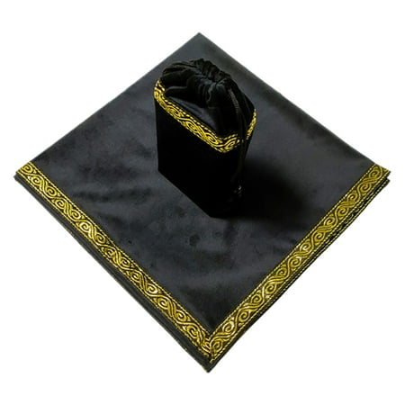 

Astrology Divination Altar Velvet Cloth Board Game Card Mat Tablecloth with Bag
