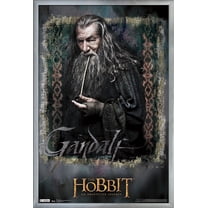 The Hobbit: An Unexpected Journey - Gandalf Wall Poster, 22.375" x 34", Framed