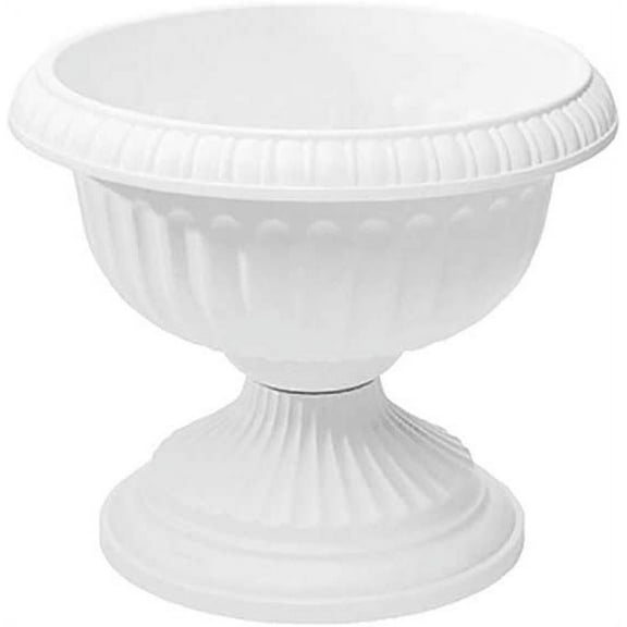 Grecian Urn Planter, Stone, 12-Inch