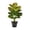 Green,B, variant on Potted PVC Artificial Greenery, Realistic Tropical Faux with Pot, Low Maintenance Desktop Ornament, Fresh L&scape Decor for Home Office, Desk Shelf, Living Room & Kitchen Indoor Decoration