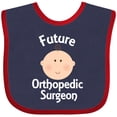 thumbnail image 3 of Inktastic Future Orthopedic Surgeon Occupation Boys or Girls Baby Bib, 3 of 4