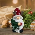 thumbnail image 5 of Hxlamzoo Christmas Gnome Resin Figurine - Swedish Tomte Dwarf with Gifts & Tree for Festive Indoor Home Decor, 5 of 7