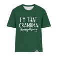 thumbnail image 3 of LSLJS Mode Femmes Col Rond Manches Courtes Imprimé T-Shirt Blouse Décontractée Hauts, Cadeaux pour Femmes, 3 of 4