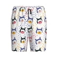 thumbnail image 7 of JUNZAN Cute Dog Pattern Sleep Pajama Shorts for Men,Men's Pajama Bottoms,Sleepwear,Pj Shorts, 7 of 7