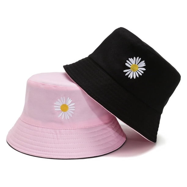 Sombrero de pescador para verano, para viajes, playa, sombrero para el sol, bordado