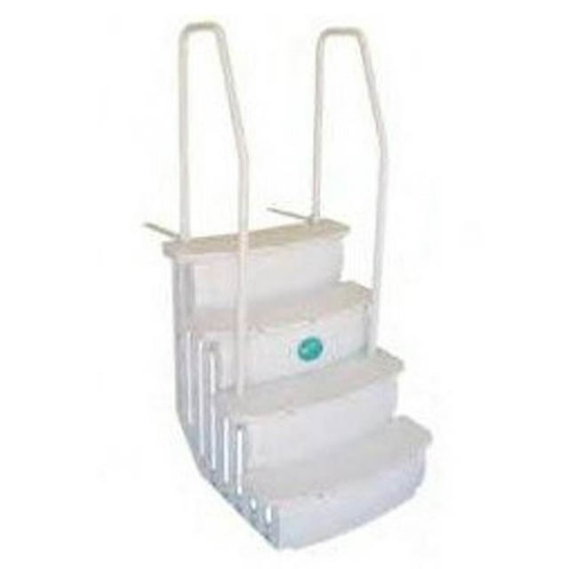 Main Access iStep Above Ground Swimming Pool Deck Entry Steps Ladder & LED Light