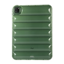 Dteck Rugged Case For iPad Pro 11 inch 4th 3rd 2nd Gen,Shockproof Silicone Armor Back Case Lightweight Shell Cover For iPad Pro 11" 2022/2021/2020/2018,Green