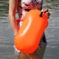 thumbnail image 4 of Bolsa de natación seca Wosthever Boya salvavidas inflable PVC Rosa roja, 4 of 6