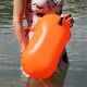 thumbnail image 3 of Naiovety Bolsa de natación seca, boya de cintura de PVC inflable ajustable con cinturón, bolsa de Gadget para deportes acuáticos, herramienta de ayuda, Deportes acuáticos Rosa roja Naiovety OD025900-03, 3 of 6