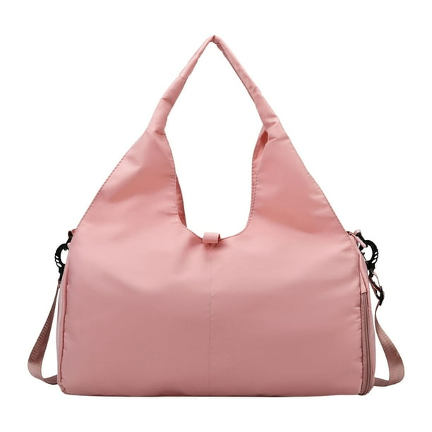 Bolsa de transporte portátil Yuyangstore para esterilla de yoga Rosa