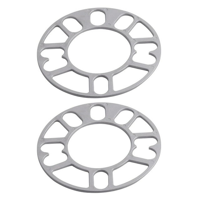 2 Pcs Car Wheel Hub Spacers Aluminum Alloy Wheel Spacer Vehicle Wheels Spacers