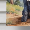 thumbnail image 4 of Carolines Treasures DAC5964CHF 40 x 28 in. Portuguese Water Dog Cowboy Welcome House Flag, 4 of 5