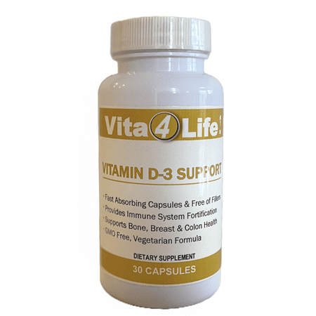 Vita4Life - Vitamin D3 Support - 30 capsules