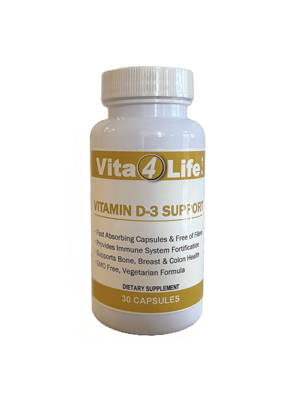 Vita4Life - Vitamin D3 Support - 30 capsules
