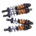 thumbnail image 3 of RC Front Rear Shock Absorbers, Aluminum Alloy High Strength RC Spring Damper Upgrades Parts for 110 RC Car, 3 of 8