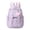 Purple Blackpack, variant on Aesthetic Backpack with Pendant, Star Print Laptop Backpack, Multi-layer Bookbag for Shopping Work (Pink)