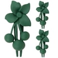 thumbnail image 3 of MOVTOTOP Stylish Green ABS Hair Clips for Decor with Strong Grip and Durability 3pcs, 3 of 7