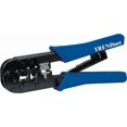 thumbnail image 2 of fuzhong-Crimping Tool, Crimp, Cut, and Strip Tool, for Any Ethernet or Telephone Cable, Built-in Cutter and Stripper, 8P-RJ-45 and 6P-RJ-12, RJ-11, All Steel Construction, Black, TC-CT68, 2 of 4