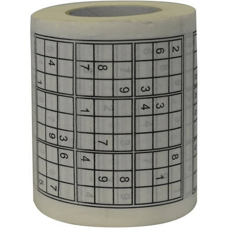 Fairly Odd Novelties Sudoku Puzzle Game Roll Novelty Toilet (Best Toilet Paper For Women)