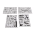 thumbnail image 3 of Scrapbooking Supplies, Used Repeatedly  Cards DIY Transparent  For Photo Albums, 3 of 8