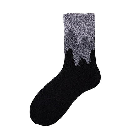 

Adult Animal Print Lovely Puppy Plush Middle Tude Socks Home Stockings