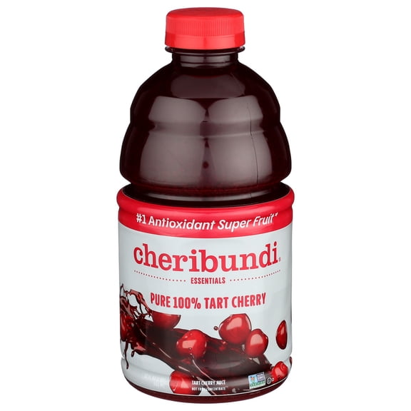 Pack of 6 Cheribundi Pure Tart Cherry Juice 32 fl oz