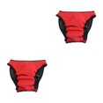thumbnail image 2 of kurtrusly Physiological Pants For Dogs Experience And With These Tailored Pants Reusable Xiqing Red L 2Set, 2 of 6