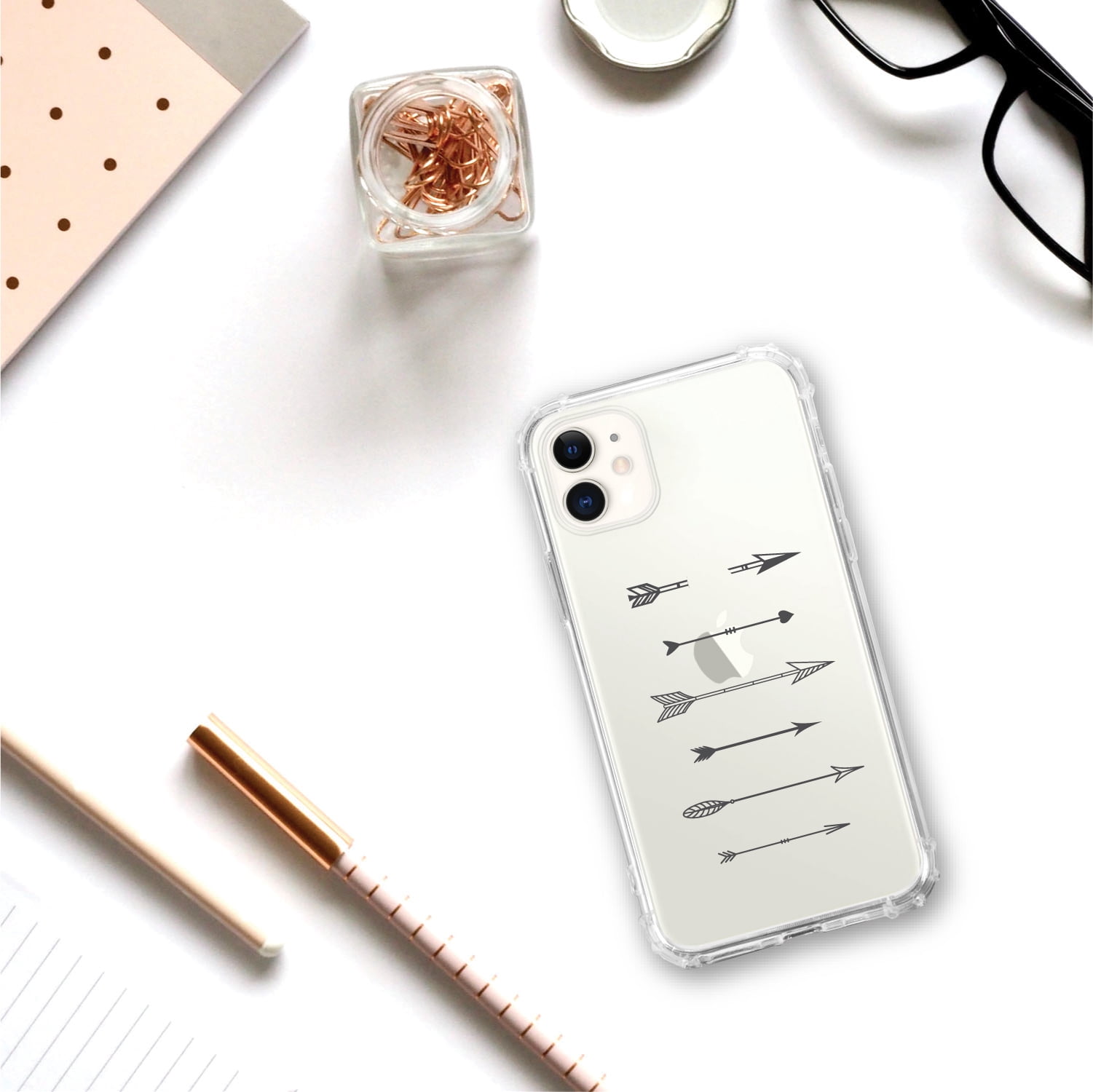 OTM Essentials iPhone 11 Phone Case, Shooting Arrows Grey