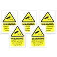 thumbnail image 2 of NIBOLOG 5Pcs Signs Decals Attractive Waterproof CCTV In Operation Car Signs Sticker for Car, 2 of 7
