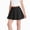 Black, variant on NOLDARES Girls Womens Pleated Mini Skirt Short High Waist School Uniform(Pink,11-12 Years)
