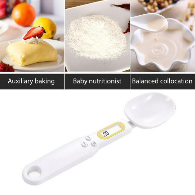 Mini Spoon Scale Digital Kitchen Scale Electronic LCD Food Scale 0.1-500g  Cooking Flour Coffee Powder Scale Weight Measure Spoon - AliExpress