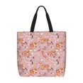 thumbnail image 1 of Balery Beautiful Fox Bolsa de Mano para Mujeres con Cremallera, Bolsa de Gimnasio con Compartimentos, Bolsa para Laptop, Bolsa para Trabajo, 1 of 7