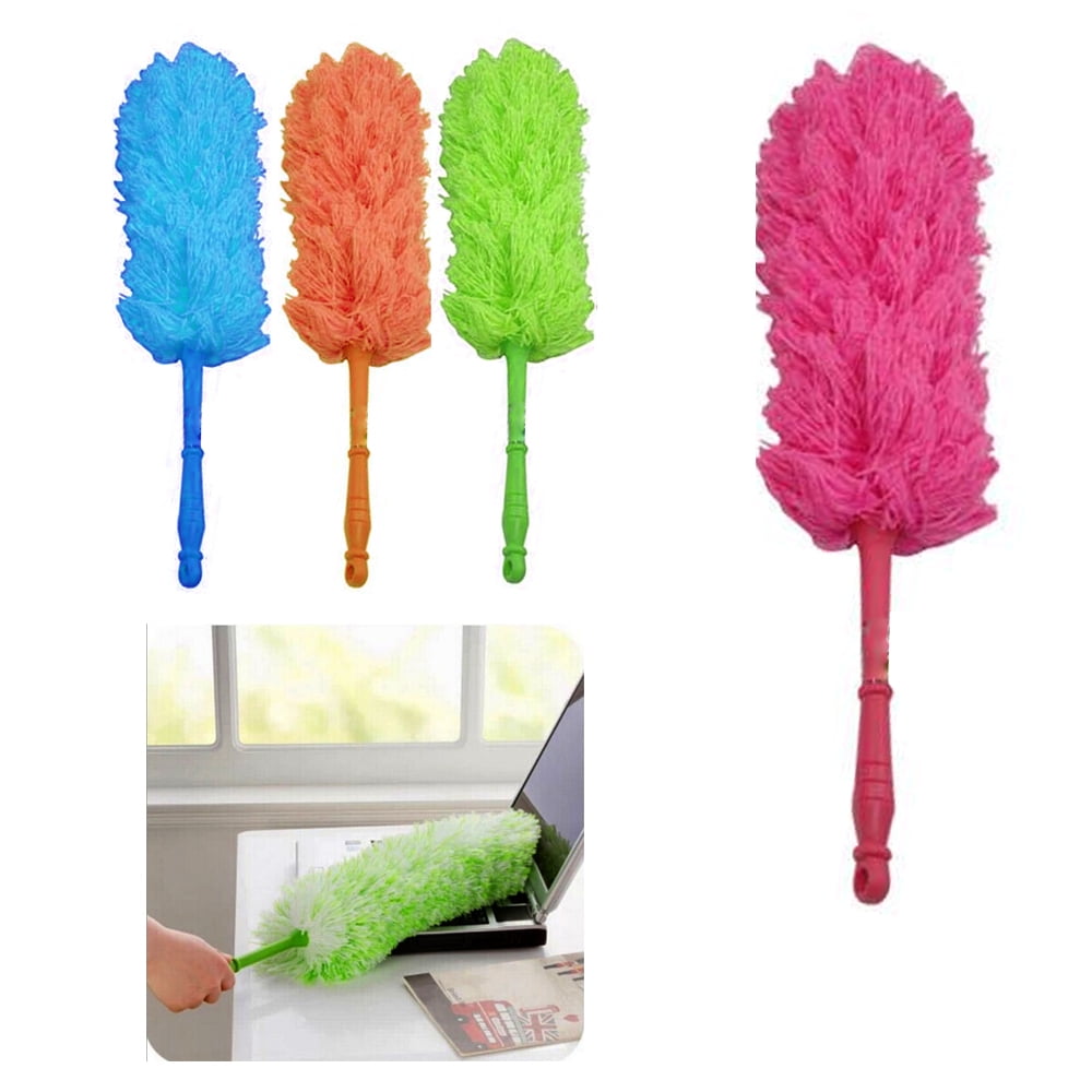 Beech Wood Handle Duster Portable Dust Removal Brush Clean Sweep Dust Practical Sweep Tool Duster Wool Sweeper for Home