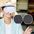 thumbnail image 2 of 1 Par Almohadillas para Lentes Gafas A Prueba Polvo Cubierta Suave para Suministros PS VR2 PS5, 2 of 7