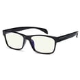 thumbnail image 2 of GAMMA RAY 003 UV Glare Protection Amber Tinted Computer Readers Glasses Anti Harmful Blue Rays in Shatterproof Memory Flex Frame - +0.00 Magnification, 2 of 2