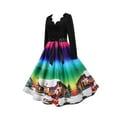 thumbnail image 2 of Gvmfive Women Vintage Christmas Swing Dress Long Sleeve Party Skater Dress Plus Size, 2 of 4
