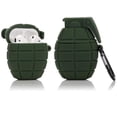 thumbnail image 1 of Funda de silicona compatible con Airpods 1 y 2 /pro Funda divertida y linda de granada de dibujos animados en 3D Sincero Electrónica, 1 of 1