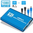 thumbnail image 1 of EGNMCR HDMI Video Capture Card 4K Screen Record USB3.0 1080P 60FPS Game Capture Device Capture Card, 1 of 4