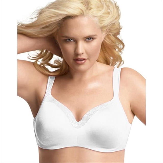 Playtex Secrets 4823 Secrets Body Revelation Soutien-Gorge à Armatures Taille 44DD - Blanc
