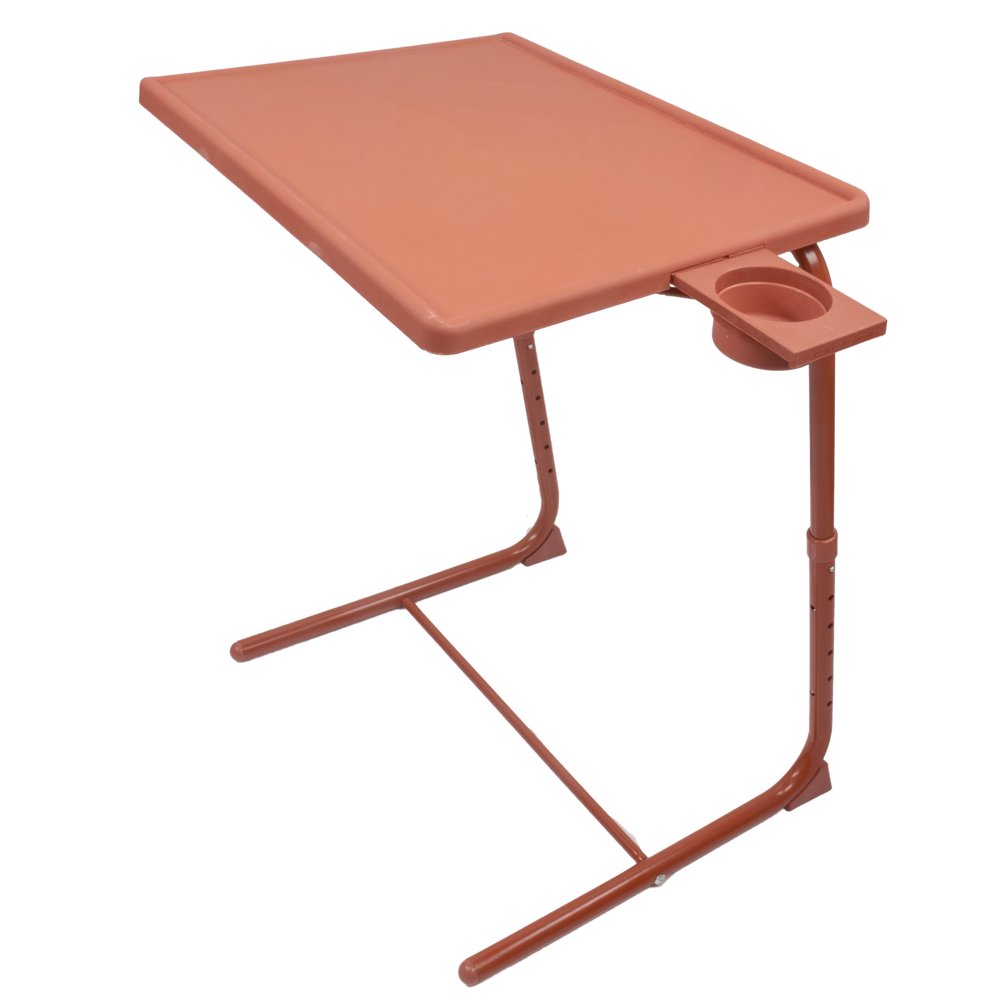 Upgrade Deluxe Portable Foldable Comfortable TV Tray Table Laptop