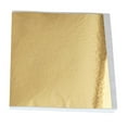 thumbnail image 3 of Papel de imitación de hojas 100 piezas Papel para Resina Artes y manualidades Arte de uñas - Champán Dorado Champagne Golden Soledad Imitación hoja de oro, 3 of 9
