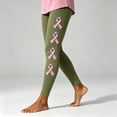 thumbnail image 7 of Stamzod Leggings for Women Fall Clothes Fashion Bow Printed Soft Yoga Pants High Waisted Workout Leggings, 7 of 7