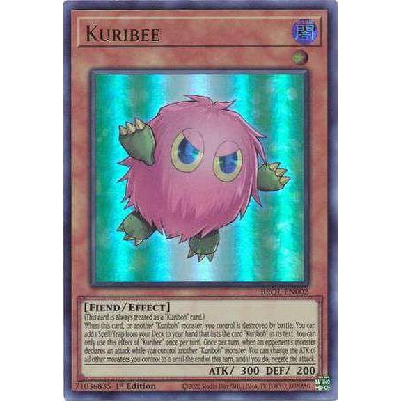 YuGiOh Brothers of Legend Ultra Rare Kuribee BROL-EN002