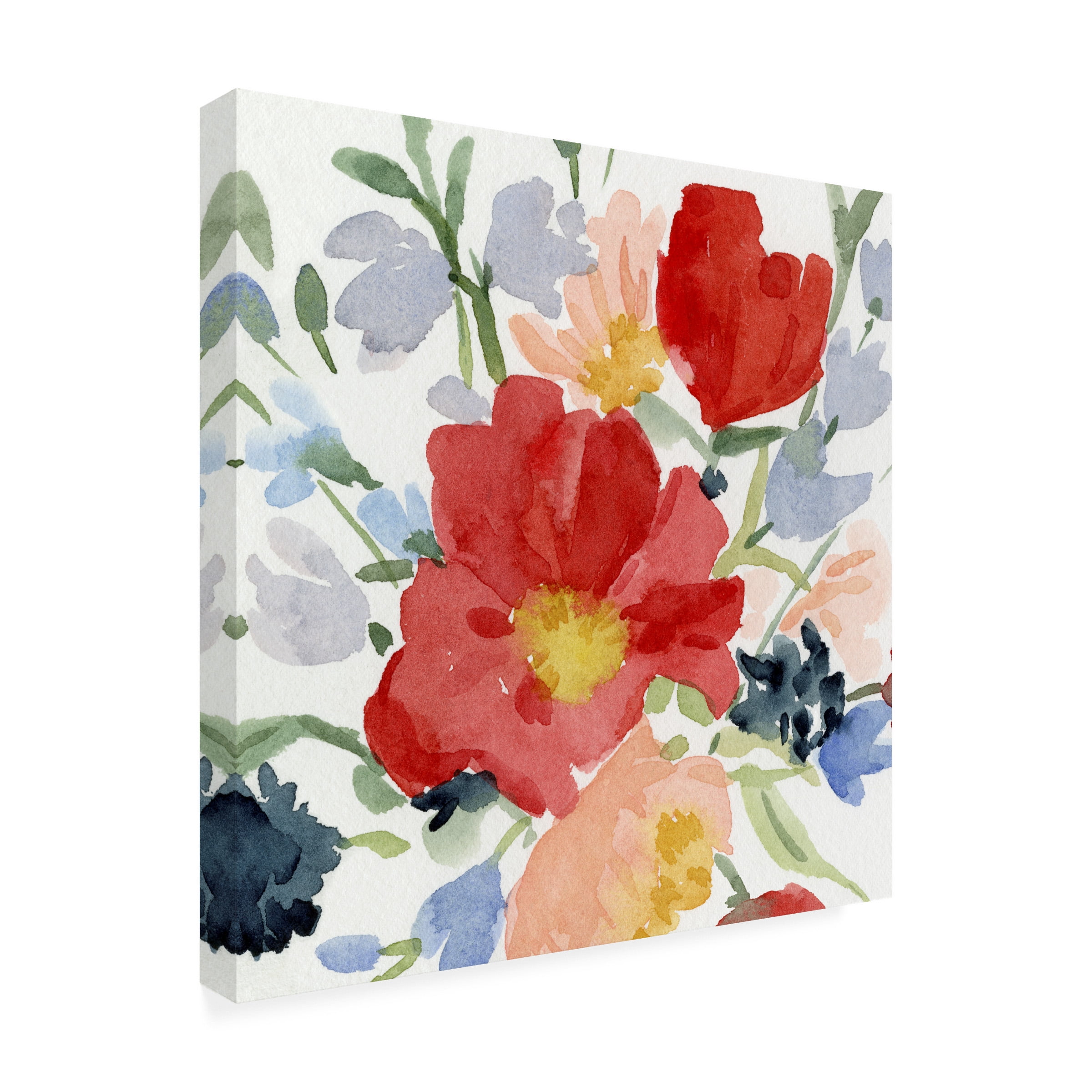 Emma Caroline 'Indian Summer Bouquet I' Canvas Art